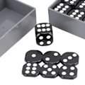 Miniatyrbild 4 av 8: Trolleritärningsset Robust Akrylmaterial Blekningsbeständigt Reptåligt Slät Och Polerad Utsida Tärningar För Flera Spel Magnetiskt Tärningsset Med