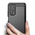 Miniatyrbild 6 av 7: Stöttåligt Armor Carbon TPU-skal Xiaomi Mi 10T/10T Pro - fler fä Blå Blå