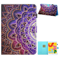Miniatyrbild 1 av 7: Till iPad 10.2 (2021)/(2020)/(2019) Vikbart fodral, ställ - Mandala multifärg