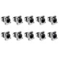10 st Ethernet Rj45 Chassikontakt NE8FDP Ethernet Genomföringskontakt IP65 Vattentät E