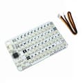CardKB V1.1 Mini 50-tangenters QWERTY-tangentbordsenhet med ATMega8A MCU, I2C, RGB LED, programmerbar för UIFlow (MEGA8A)