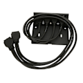 Miniatyrbild 2 av 7: USB Frontpanel 4 Portar USB 3.0 Dubbel 19 Pin Stabil Överföring Stödjer Hot Plug 3.5 Tum Frontpanel för Datorchassi