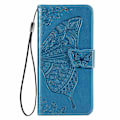 Miniatyrbild 1 av 5: iPhone 11 Mobilskal, iPhone 11 Skal med Korthållare Ställ Kickstand för Kvinnor Flickor Pojkar, iPhone 11 Plånbok Sött Robust PU Läder Flip Blue for iPhone 11