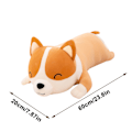 Miniatyrbild 10 av 10: Mjuk hund party modell Corgi plyschleksak docka kudde