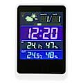 Miniatyrbild 5 av 8: LED-skärm Datum Tid Display Väderstation Inomhus/Utomhus Digital