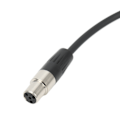 Miniatyrbild 5 av 8: D-Tap till 4-pin XLR-kontakt strömkabel, supermjuk PVC infällbar spirallina för snygg anslutning, uppgraderade skarvar för stabil överföring