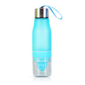 Miniatyrbild 2 av 2: 650 ml utomhus plast citron juice infuser flaska frukt infusion