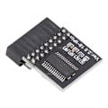 Miniatyrbild 6 av 7: TPM2.0 Säkerhetsmodul, Krypteringssäkerhetsmodul TPM2.0 Fristående Krypteringsprocessor för ASROCK Moderkort Kompatibel med WIN11 Stöder DDR4