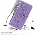 Miniatyrbild 4 av 5: iPhone 11 Mobilskal, iPhone 11 Skal med Korthållare Ställ Kickstand för Kvinnor Flickor Pojkar, iPhone 11 Plånbok Sött Robust PU Läder Flip Purple for iPhone 11