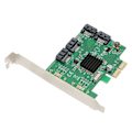 Miniatyrbild 5 av 7: RAID-arraykort PCIE 4 portar SATA3.0 6G SSD System Boot PCI Express-arraykort med RAID-lägen RAID-kort för dator