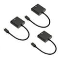 Miniatyrbild 2 av 7: 3st Mini DP till VGA Adapter 1900x1200 60Hz Stabil Överföring Plug and Play Mini DisplayPort till VGA Adapter för PC