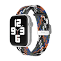 Miniatyrbild 1 av 3: Apple Watch kompatibelt Armband Elastisk   DENIM BLÅ  42/44/45 mm multifärg one size
