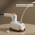 Miniatyrbild 7 av 8: Generisk Ångstrykjärn för Kläder, Vikbar Portabel Mini Handhållen Reseångstrykjärn För Kläder Hängande Strykmaskin Hushåll Liten Sovsal