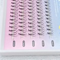Miniatyrbild 8 av 8: 100 Paket/Ask Clusterögonfransar Ögonfransförlängningar