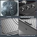 Miniatyrbild 3 av 8: Smart Musik Boxningsmaskin Boxningsvägg Target SVART UTAN black Without Bluetooth-Without Bluetooth black Without Bluetooth-Without Bluetooth