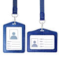 Miniatyrbild 1 av 5: 2-pack läder ID-korthållare, vertikal/transversal ID