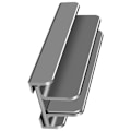Miniatyrbild 2 av 7: Vertikalt Laptopställ 3 Fack Ordentlig Förvaring Breddjustering Laptoporganisatör för Hemmakontor Grå