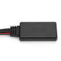 Miniatyrbild 4 av 8: Bluetooth AUX-modul för bilradioadapter, högkvalitativt ABS-material, handsfree-mikrofon, Bluetooth-musikadapter stöder ljudenheter, förbättrad