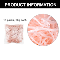 Miniatyrbild 2 av 6: 16Pack 320g Multicolored Raffia Paper Crinkle Confetti Shredded