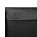 Miniatyrbild 2 av 7: För OS X Laptopväska Kuvertstil PU Läder Exakt Storlek Multifunktionell Laptopfodral för 13 Tum Enheter Svart PU Läder Horisontell Stil
