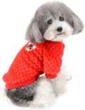 Tröja för liten hund/katt Fleece Vinterjackor Varma tröjor Husdjur