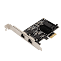 Miniatyrbild 2 av 7: PCIe Nätverkskort Dubbla Portar RTL8125BG Chip 2500 1000 100Mbps 2.5GBase T PCIe Internetadapter för Stationära Datorer PC-Servrar