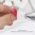 Miniatyrbild 7 av 8: Professionellt Nagelkonstverktyg Mjuk Svamp För Ombre Aura Nageldesign Enkel Att Använda Mini Nagelsvampar Med Nagelsvampsgrepppenna Kladdfri Lättvikt