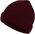 Stickad mössa 100% Merinoull Unisex Varma Vintermössor Mjuk, Andningsbar & Bekväm Stretchig Stickad Uppvikt Mössa