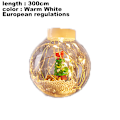 Miniatyrbild 2 av 5: Christmas Curtain Light 8 Modes Led Window String Light for
