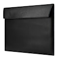 Miniatyrbild 4 av 7: För OS X Laptopväska Kuvertstil PU Läder Exakt Storlek Multifunktionell Laptopfodral för 13 Tum Enheter Svart PU Läder Horisontell Stil