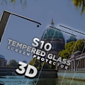 Miniatyrbild 3 av 5: 2 Pack Samsung Galaxy S10 - Härdat glas 9H – Super kvalitet 3D