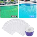 Miniatyrbillede 4 af 10: Pool Skimmer Filterstrømpe - Universal Pool Filterpose (Hvid, Pakke med 20)