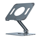 Miniatyrbild 1 av 6: Roterande surfplatta stativ bärbar 360° roterande surfplatta stativ,