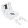 Miniatyrbild 3 av 7: Portabelt Bluetooth 5.0 Headset True Wireless med LED Digital Display Stereo Hörlurar Vit