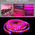 Miniatyrbild 2 av 8: LED växtbelysning ljusslinga 5050 SMD LED-ljus vattentät