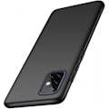 Miniatyrbild 1 av 7: Samsung A71 Ultratunt Mattsvart Skal Basic V2 Svart