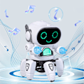 Miniatyrbild 9 av 10: Musik och dansande hexapodrobot, LED-ögon, Med discoljus och dansmusik, Universellt hjul, Interaktiv och pedagogisk, Lämplig för pojkar och