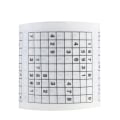 Miniatyrbild 7 av 7: Trämassematerial Nyhet Rolig Nummer Sudoku Tryckt Bad
