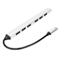 Miniatyrbild 3 av 7: 7 Port USB Hub 5Gbps 1 USB3.0 6 USB2.0 Aluminiumlegering Enkel Design Multiport USB Hub Splitter