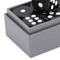 Miniatyrbild 6 av 8: Trolleritärningsset Robust Akrylmaterial Blekningsbeständigt Reptåligt Slät Och Polerad Utsida Tärningar För Flera Spel Magnetiskt Tärningsset Med