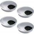4-pack 60 mm Kabelgenomföringar - Kabelhantering - Skrivbordskanaler med