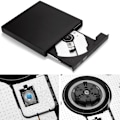 Miniatyrbild 7 av 8: Extern CD/DVD-enhet för bärbar dator, USB3.0＆Type C DVD-spelare