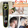 Miniatyrbild 4 av 7: Professionell Klippmaskin för Män, Ergonomiskt Grepp Elektrisk Hårklippare med Självslipande Blad, Idealisk för Barberarsalonger och Personligt Bruk