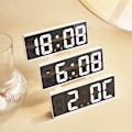 Miniatyrbild 5 av 5: Digital väckarklocka för sovrum, med justerbar temperatur