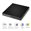 Miniatyrbild 8 av 8: Extern CD/DVD-enhet för bärbar dator, USB3.0＆Type C DVD-spelare