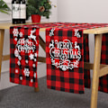 Miniatyrbild 4 av 5: Christmas Table Runner Burlap Rustic Christmas Runner for Table