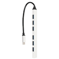 Miniatyrbild 4 av 7: 7 Port USB Hub 5Gbps 1 USB3.0 6 USB2.0 Aluminiumlegering Enkel Design Multiport USB Hub Splitter