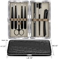 Miniatyrbild 6 av 7: Kit, 8-i-1, Multifunktionellt ögonbrynspincettset, ögonbrynsformning,