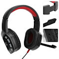 Miniatyrbild 7 av 7: 7.1 Surroundljud Gaming Hörlurar med Brusreducerande Mikrofon RGB-ljus för Xbox One svart röd