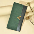 Miniatyrbild 4 av 5: Slim tunn PU-läder kreditkortshållare Bifold Clutch Wallets